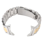 Bracelet de montre en métal d'acier inoxydable à trois maillons, pour Google Pixel Watch 4 / 3 / 2 / 1 41 mm