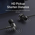 Écouteurs intra-auriculaires stéréo mini awei TC-7 1,2 m, TC-7