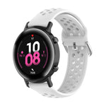 Bracelet de montre sport de couleur unie avec fermoir de 20 mm, pour Huawei Watch GT2 42MM, pour Galaxy Watch Active2 / Active