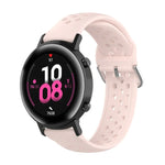Bracelet de montre sport de couleur unie avec fermoir de 20 mm, pour Huawei Watch GT2 42MM, pour Galaxy Watch Active2 / Active