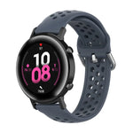 Bracelet de montre sport de couleur unie avec fermoir de 20 mm, pour Huawei Watch GT2 42MM, pour Galaxy Watch Active2 / Active
