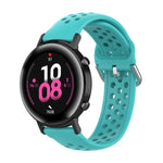 Bracelet de montre sport de couleur unie avec fermoir de 20 mm, pour Huawei Watch GT2 42MM, pour Galaxy Watch Active2 / Active