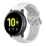 Bracelet de montre sport de couleur unie avec fermoir de 20 mm, pour Huawei Watch GT2 42MM, pour Galaxy Watch Active2 / Active