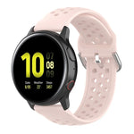 Bracelet de montre sport de couleur unie avec fermoir de 20 mm, pour Huawei Watch GT2 42MM, pour Galaxy Watch Active2 / Active