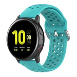 Bracelet de montre sport de couleur unie avec fermoir de 20 mm, pour Huawei Watch GT2 42MM, pour Galaxy Watch Active2 / Active