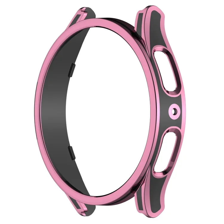Coque de protection bicolore avec film en verre trempé, pour Samsung Galaxy Watch5 Pro 45mm, pour Samsung Galaxy Watch5 40mm, pour Samsung Galaxy Watch5 44mm, pour Samsung Galaxy Watch4 40mm, pour Samsung Galaxy Watch4 44mm