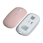 Souris sans fil double mode Bluetooth 2.4G 1600dpi, Bluetooth + 2.4G (Blanc), Bluetooth + 2.4G (Noir), Bluetooth + 2.4G (Rose), Bluetooth + 2.4G (Violet), Bluetooth + 2.4G (Jaune), Bluetooth + 2.4G (Bleu), Bluetooth + 2.4G (Vert menthe)