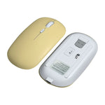 Souris sans fil double mode Bluetooth 2.4G 1600dpi, Bluetooth + 2.4G (Blanc), Bluetooth + 2.4G (Noir), Bluetooth + 2.4G (Rose), Bluetooth + 2.4G (Violet), Bluetooth + 2.4G (Jaune), Bluetooth + 2.4G (Bleu), Bluetooth + 2.4G (Vert menthe)