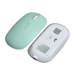 Souris sans fil double mode Bluetooth 2.4G 1600dpi, Bluetooth + 2.4G (Blanc), Bluetooth + 2.4G (Noir), Bluetooth + 2.4G (Rose), Bluetooth + 2.4G (Violet), Bluetooth + 2.4G (Jaune), Bluetooth + 2.4G (Bleu), Bluetooth + 2.4G (Vert menthe)