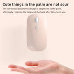 Souris sans fil double mode Bluetooth 2.4G 1600dpi, Bluetooth + 2.4G (Blanc), Bluetooth + 2.4G (Noir), Bluetooth + 2.4G (Rose), Bluetooth + 2.4G (Violet), Bluetooth + 2.4G (Jaune), Bluetooth + 2.4G (Bleu), Bluetooth + 2.4G (Vert menthe)