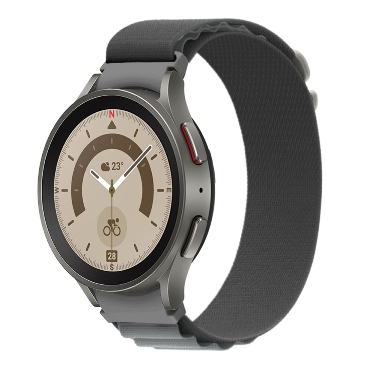 Bracelet de montre universel en nylon pour Samsung Galaxy Watch5 / Watch5 Pro / Watch4 / Watch4 Classic