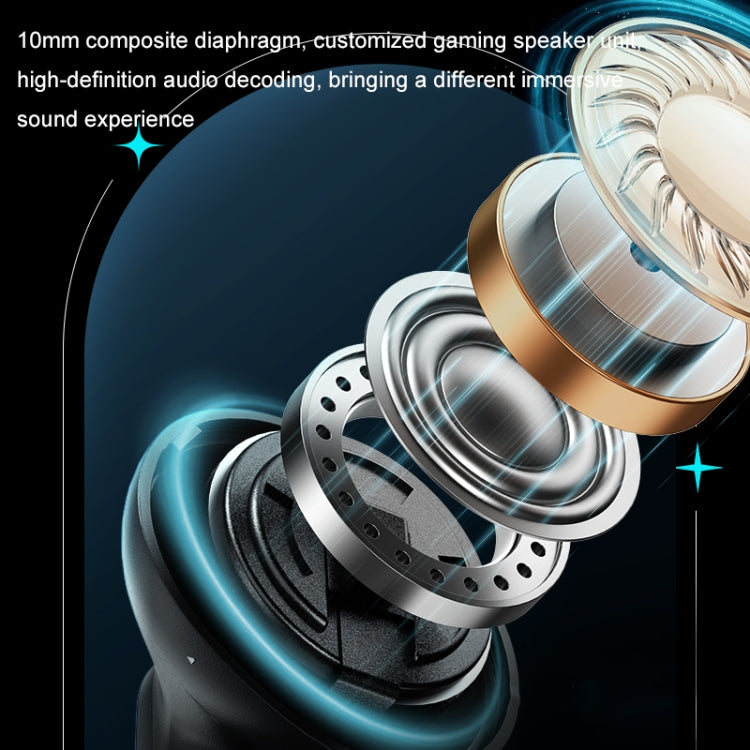 Écouteurs Bluetooth sans fil TWS USAMS XJ13 XJ ENC à double microphone avec réduction de bruit, USAMS XJ13