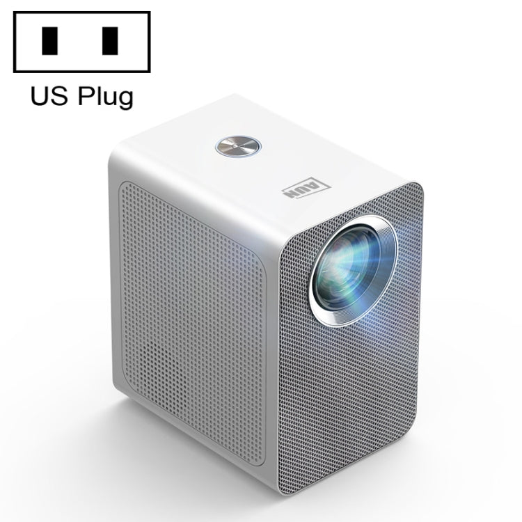 Projecteur mini LED intelligent AUN ET50 4 pouces 180 lumens 1920x1080P, prise US, prise EU, prise UK, prise AU