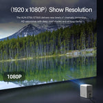 Projecteur mini LED intelligent AUN ET50 4 pouces 180 lumens 1920x1080P, prise US, prise EU, prise UK, prise AU