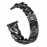 Bracelet de montre en denim et diamants avec chaîne, pour Samsung Galaxy Watch5 40mm/44mm / Watch5 Pro