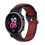 Bracelet de montre sport bicolore avec fermoir 20 mm, Pour Huawei Watch GT2 42MM, Pour Galaxy Watch Active2 / Active