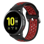Bracelet de montre sport bicolore avec fermoir 20 mm, Pour Huawei Watch GT2 42MM, Pour Galaxy Watch Active2 / Active