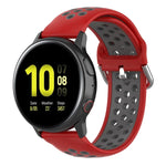 Bracelet de montre sport bicolore avec fermoir 20 mm, Pour Huawei Watch GT2 42MM, Pour Galaxy Watch Active2 / Active