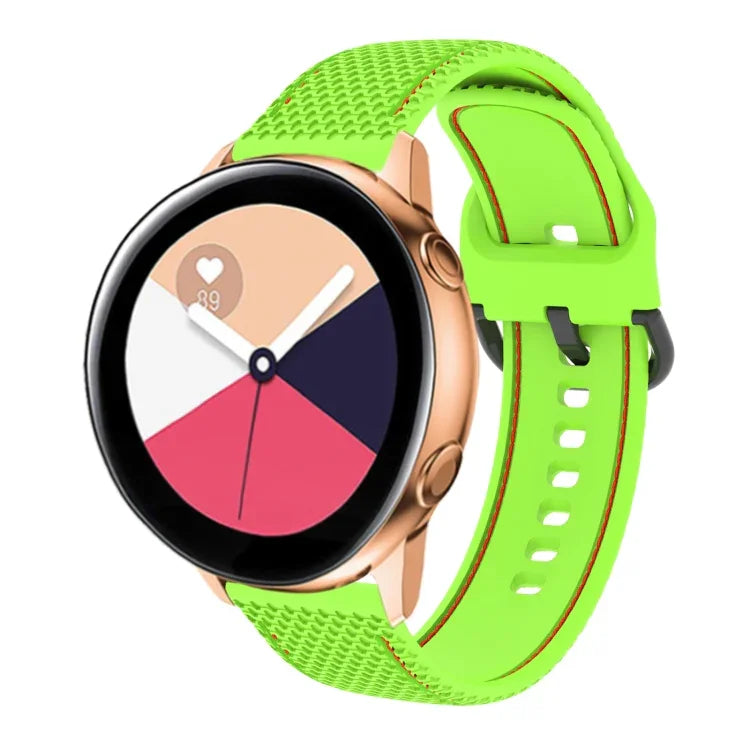 Bracelet de montre en silicone à coutures bicolores, pour Samsung Galaxy Watch5 40mm/44mm / Watch5 Pro