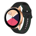Bracelet de montre en silicone à coutures bicolores, pour Samsung Galaxy Watch5 40mm/44mm / Watch5 Pro