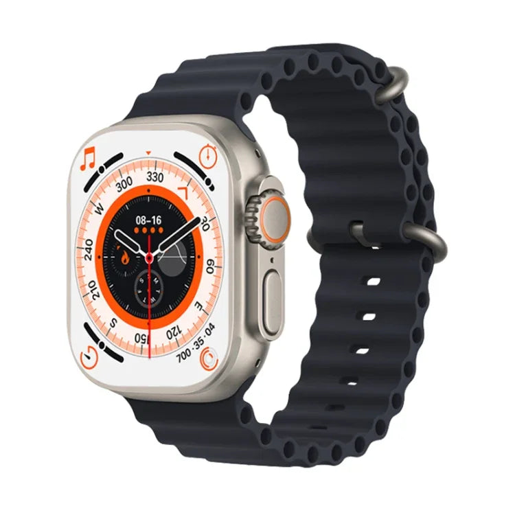 Montre connectée KD99 Ultra avec écran IPS de 1,99 pouce, prise en charge du suivi de la fréquence cardiaque et de l'oxygénation sanguine / modes sportifs