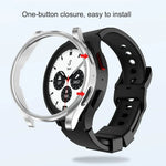 Coque de protection TPU demi-pack creuse électroplaquée, pour Samsung Galaxy Watch5 Pro 45mm