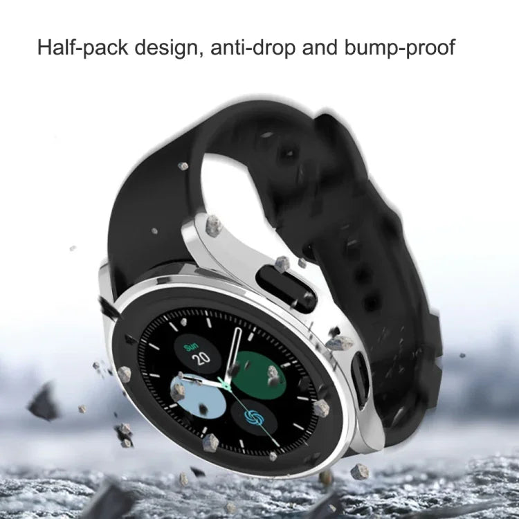 Coque de protection TPU demi-pack creuse électroplaquée, pour Samsung Galaxy Watch5 Pro 45mm