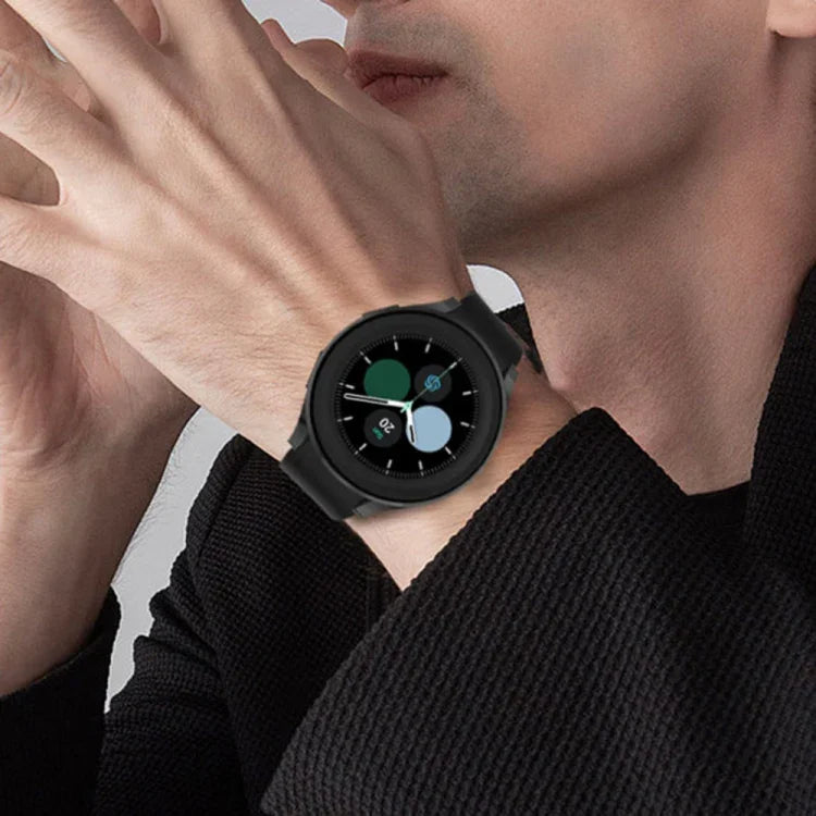 Coque de protection TPU demi-pack creuse électroplaquée, pour Samsung Galaxy Watch5 Pro 45mm