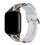Bracelet de montre en TPU respirant pour Apple Watch, séries 8 et 7 (41 mm) / SE 2, 6, SE, 5 et 4 (40 mm) / 3, 2 et 1 (38 mm)