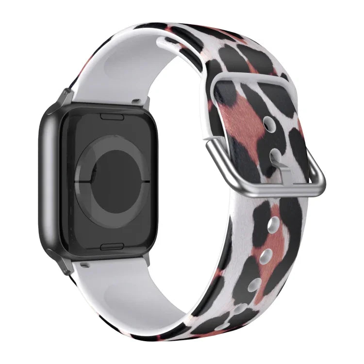 Bracelet de montre en TPU respirant pour Apple Watch, séries 8 et 7 (41 mm) / SE 2, 6, SE, 5 et 4 (40 mm) / 3, 2 et 1 (38 mm)