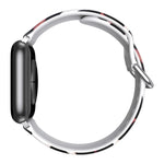 Bracelet de montre en TPU respirant pour Apple Watch, séries 8 et 7 (41 mm) / SE 2, 6, SE, 5 et 4 (40 mm) / 3, 2 et 1 (38 mm)