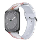 Bracelet de montre en TPU respirant pour Apple Watch, séries 8 et 7 (41 mm) / SE 2, 6, SE, 5 et 4 (40 mm) / 3, 2 et 1 (38 mm)