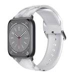 Bracelet de montre en TPU respirant pour Apple Watch, séries 8 et 7 (41 mm) / SE 2, 6, SE, 5 et 4 (40 mm) / 3, 2 et 1 (38 mm)