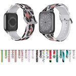 Bracelet de montre en TPU respirant pour Apple Watch, séries 8 et 7 (41 mm) / SE 2, 6, SE, 5 et 4 (40 mm) / 3, 2 et 1 (38 mm)