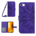 Skin Feel Sun Flower Pattern Flip Leather Phone Case, For iPhone 6, For iPhone 6s Plus, For iPhone 7 / 8, For iPhone 7 Plus / 8 Plus