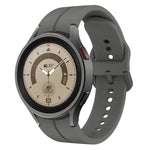 Bracelet de montre en silicone coloré avec boucle, pour Samsung Galaxy Watch 5 Pro 45mm