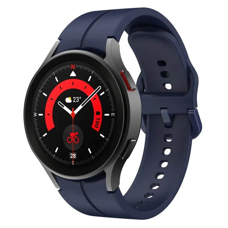 Bracelet de montre en silicone coloré avec boucle, pour Samsung Galaxy Watch 5 Pro 45mm