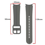Bracelet de montre en silicone coloré avec boucle, pour Samsung Galaxy Watch 5 Pro 45mm