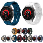 Bracelet de montre en silicone coloré avec boucle, pour Samsung Galaxy Watch 5 Pro 45mm