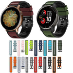 Bracelet de montre en silicone bicolore à tissage uni, pour Samsung Galaxy Watch 5 Pro 45 mm