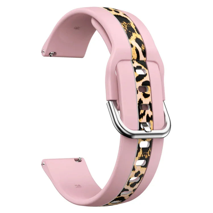 Bracelet de montre en silicone à grain vertical, pour Samsung Galaxy Watch 5 40 mm / 44 mm, pour Samsung Galaxy Watch 5 Pro 45 mm