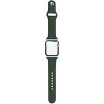 imak Silicone Watch Band PC Frame with Tempered Glass Film, For Apple Watch SE 2022 40mm