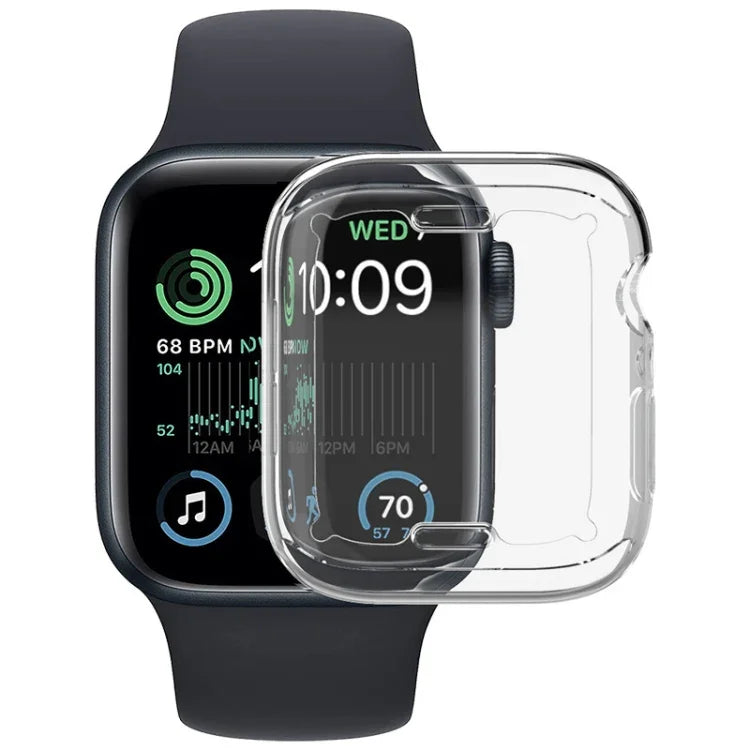 Coque de protection en TPU imak série UX-3, pour Apple Watch SE 2023 40mm / Series 4/5/6/SE 1/2/3 40mm, pour Apple Watch SE 2023 44mm / Series 4/5/6/SE 1/2/3 44mm