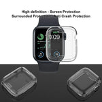 Coque de protection en TPU imak série UX-3, pour Apple Watch SE 2023 40mm / Series 4/5/6/SE 1/2/3 40mm, pour Apple Watch SE 2023 44mm / Series 4/5/6/SE 1/2/3 44mm