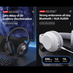 Casque de jeu Bluetooth sans fil Lenovo TH10 Bass Music Sports avec réduction de bruit, TH10 blanc, TH10 noir
