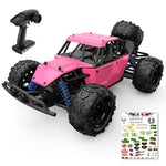 Voiture télécommandée 4x4 haute vitesse à l'échelle 1:18, 9303E (rose), 9303E (noir), 9303E (jaune), 9303E (bleu), 9303E (vert)