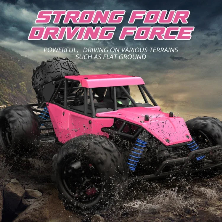 Voiture télécommandée 4x4 haute vitesse à l'échelle 1:18, 9303E (rose), 9303E (noir), 9303E (jaune), 9303E (bleu), 9303E (vert)