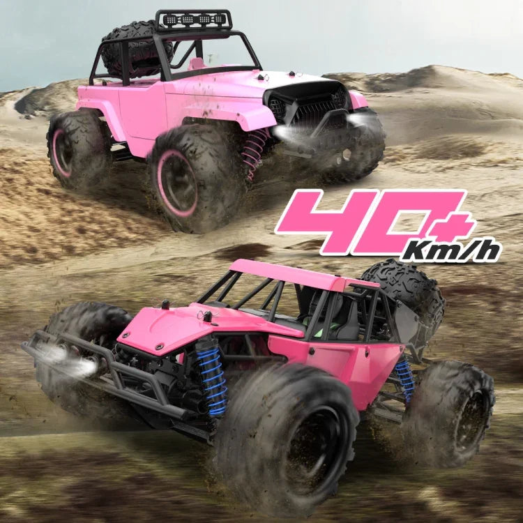 Voiture télécommandée 4x4 haute vitesse à l'échelle 1:18, 9303E (rose), 9303E (noir), 9303E (jaune), 9303E (bleu), 9303E (vert)