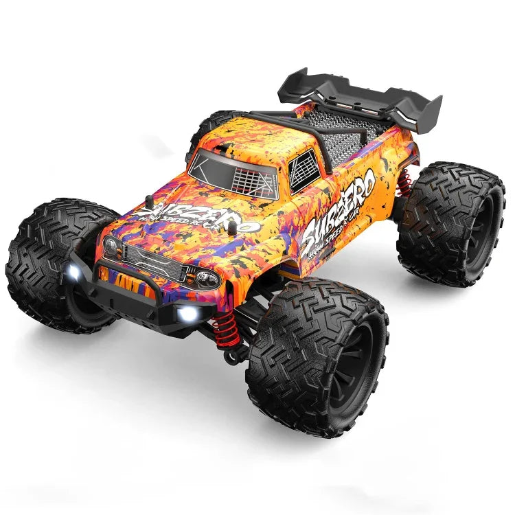 Voiture télécommandée 4x4 haute vitesse à l'échelle 1:16, 9500E (rouge), 9500E (orange)