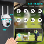 Caméra de surveillance intelligente sans fil Wi-Fi HD 1080P A7, compatible vision nocturne / audio bidirectionnel, sans mémoire, avec mémoire 16G